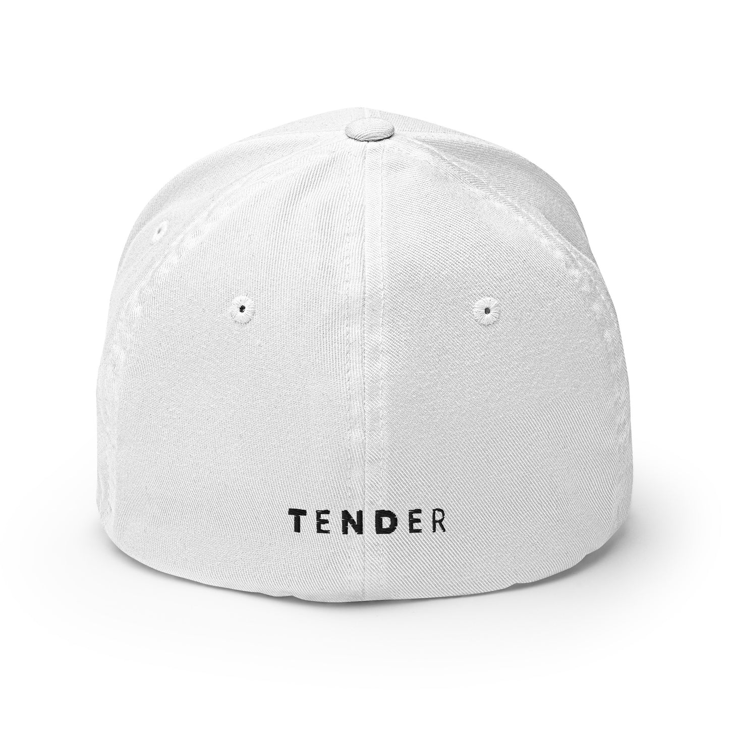 T for TENDER Flexfit Hat - White
